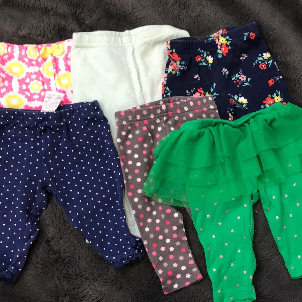 6 patterned pants
